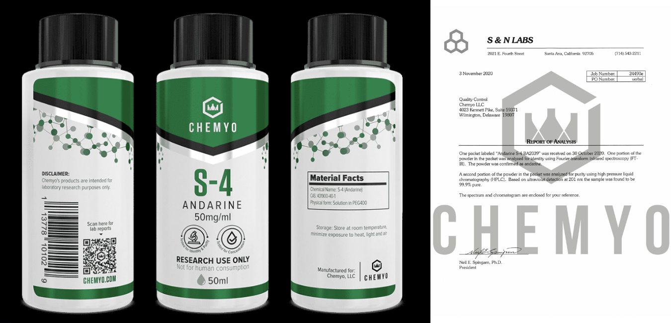 Chemyo Andarine Solution