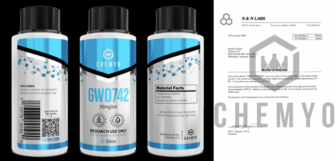 Chemyo gw0742 Solution